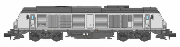 REE Modeles NW-110 - French Diesel Locomotive Class BB-75000 CFL CARGO n°75105 - Era V-VI